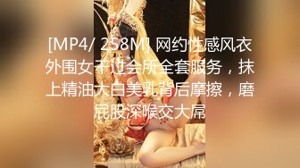 [MP4/ 258M] 网约性感风衣外围女干过会所全套服务，抹上精油大白美乳背后摩擦，磨屁股深喉交大屌