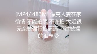 [MP4/ 483M] 漂亮人妻在家偷情 不能拍照 不许拍 大姐很无奈被强行拍逼逼 不过被操的很享受