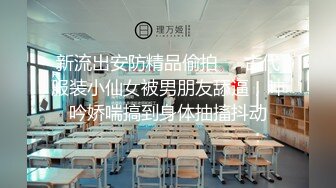 浓妆大红唇，真空紫色毛衣袒胸露乳橘色丁字裤，丰满大奶乱颤，道具插穴