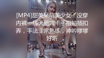 [MP4]甜美呆萌美少女！没穿内裤一线天肥穴！手指抽插扣弄，手法非常熟练，呻吟嗲嗲好听