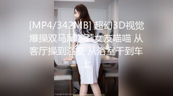 [MP4/342MB] 超幻3D视觉爆操双马尾萝莉女友喵喵 从客厅操到浴室 从浴室干到车上