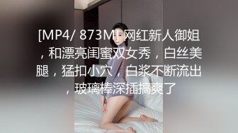 [MP4/ 873M] 网红新人御姐，和漂亮闺蜜双女秀，白丝美腿，猛扣小穴，白浆不断流出，玻璃棒深插搞爽了