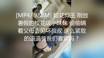 [MP4/ 988M] 如花似玉 刚放暑假的校花级小妹妹 偷偷瞒着父母去见坏叔叔 这么紧致的逼逼爸爸们喜欢吗？