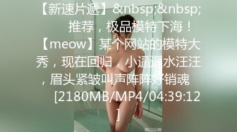 【新速片遞】&nbsp;&nbsp;⭐⭐⭐推荐，极品模特下海！【meow】某个网站的模特大秀，现在回归，小逼逼水汪汪，眉头紧皱叫声阵阵好销魂⭐⭐⭐[2180MB/MP4/04:39:12]