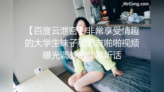 【百度云泄密】非常享受情趣的大学生妹子和男友啪啪视频曝光调教的非常听话