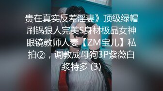 贵在真实反差淫妻》顶级绿帽刷锅狠人完美S身材极品女神眼镜教师人妻【ZM宝儿】私拍②，调教成母狗3P紫薇白浆特多 (3)