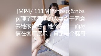 [MP4/ 111M]&nbsp;&nbsp;聊了两星期的人妻终于同意去她家做客，她淫荡的一面尽情在客厅展示，真是一个骚母狗！