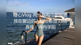 糖心Vlog 肉丝旗袍小姐姐被按在窗边后入疯狂输出 口活真棒 - 冉冉学姐