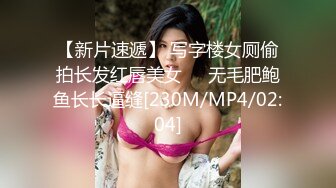 【新片速遞】 写字楼女厕偷拍长发红唇美女❤️无毛肥鲍鱼长长逼缝[230M/MP4/02:04]