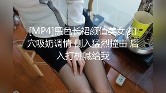 [MP4]黑色长裙颜值美女 扣穴吸奶调情 侧入猛烈撞击 后入打桩喊给我