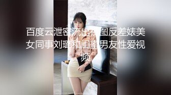 百度云泄密流出视图反差婊美女同事刘璐和闺蜜男友性爱视频